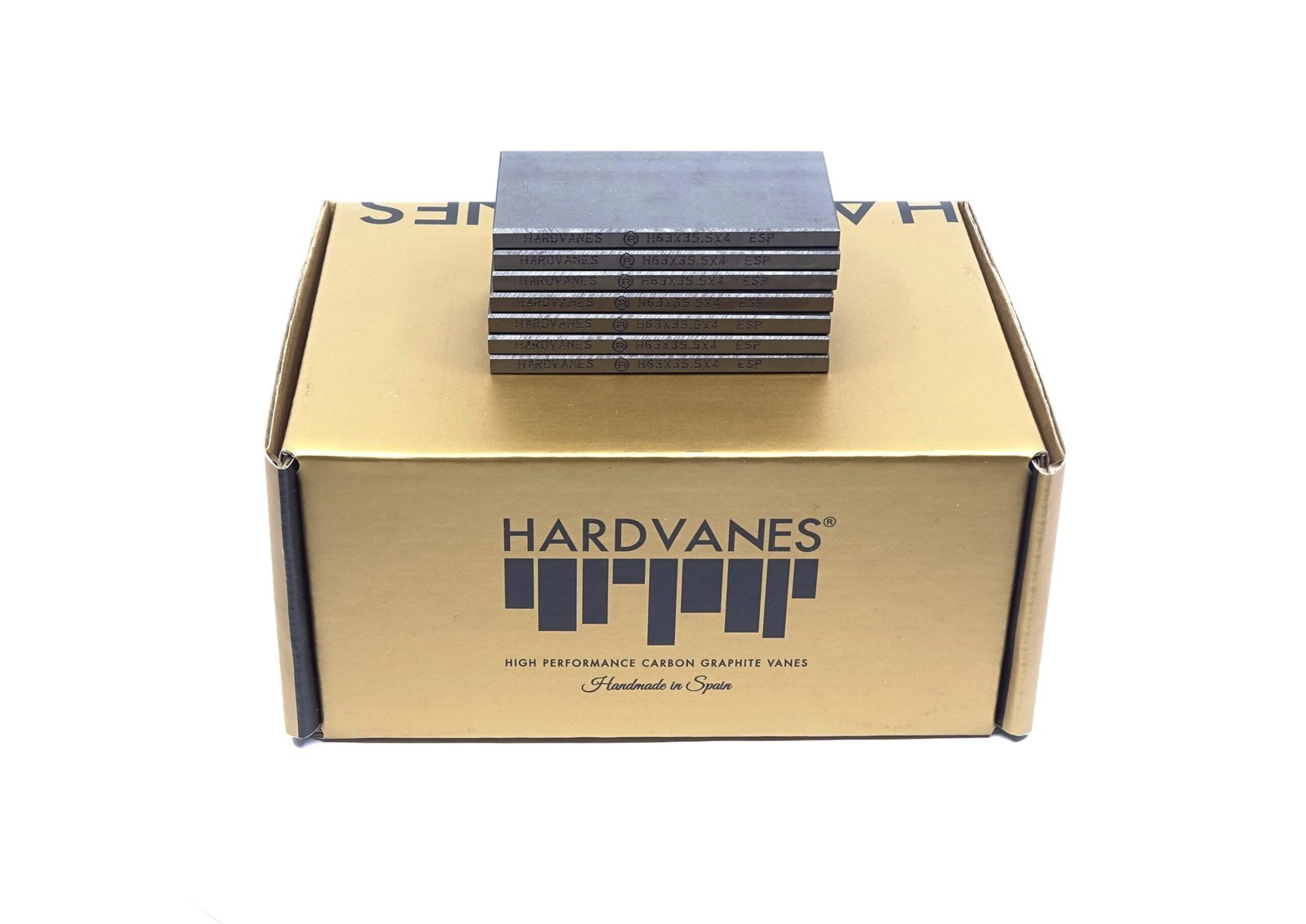 PALETAS BECKER DT 3.16 VANES PALETAS ASPAS ALETAS CARBON PALAS PALETTE BOMBA DE VACIO VACUUM PUMP H633554/7